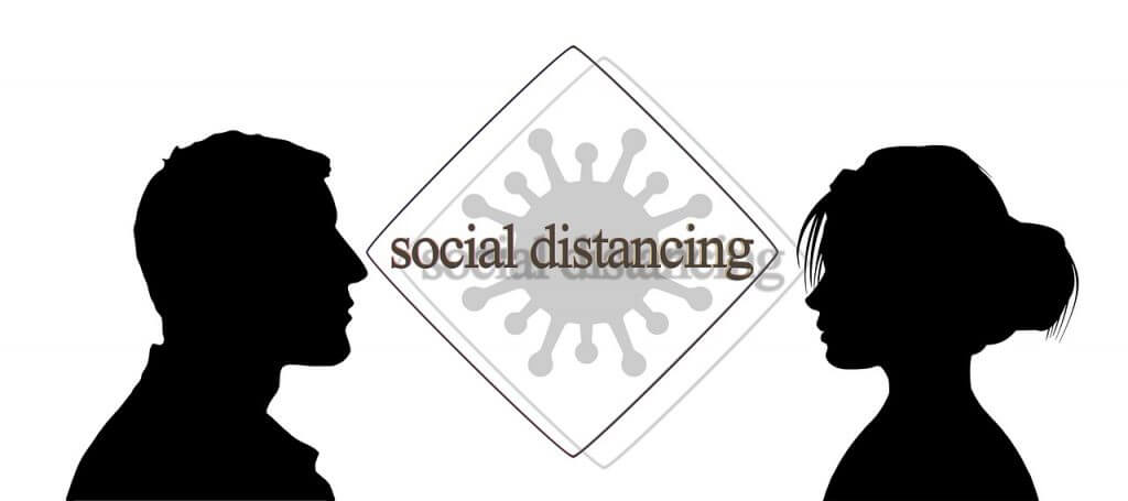 Bezpieczny powrót do pracy - social distance